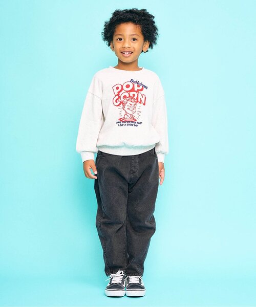 F.O.KIDS（エフオーキッズ）の「【ジュニア対応】裏起毛ストレッチデニムパンツ（その他パンツ・キッズ・ネイビー/ブラック/ブルー・80/90/100/110/120/130/140/150/160）」の4枚目の写真