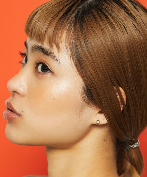 BAQLESS(バックレス)の「<BAQLESS>Honesty Aura ピアス(ピアス(両耳用)・レディース・ゴールド・FREE)」の3枚目の写真