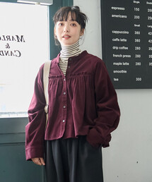 FREAK'S STORE（フリークスストア）の「＜セットアップ対応＞ コーデュロイ ギャザーシャツ（シャツ/ブラウス）」