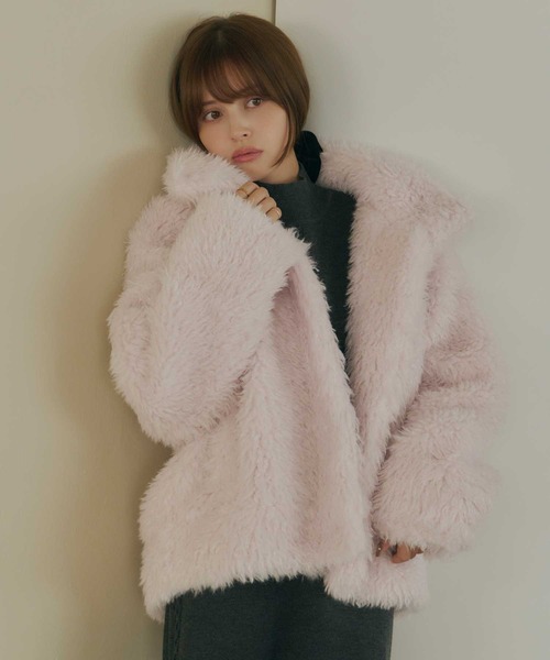 セール】プードルボアブルゾン（ブルゾン）｜Lepus Fae（レプスフェイ