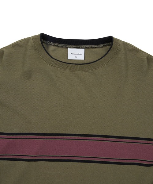 thisisneverthat(ディスイズネバーザット)の「PK Line L/S Tee(Tシャツ/カットソー・メンズ・オリーブ/ネイビー・L/M/S/XL)」の3枚目の写真
