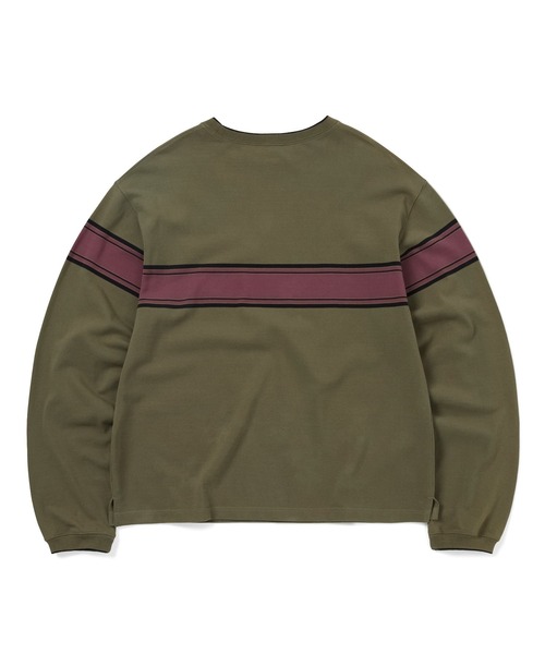 thisisneverthat(ディスイズネバーザット)の「PK Line L/S Tee(Tシャツ/カットソー・メンズ・オリーブ/ネイビー・L/M/S/XL)」の5枚目の写真