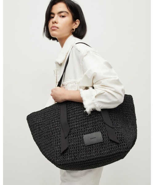 ALLSAINTS フリンジ付きかごバッグ 未使用 楽天市場】【SALE／20%OFF】スカーフ付パイピングカゴ バッグ