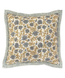 チチカカ（チチカカ）の「カリーノブロックプリントクッションカバー【WEB限定】45×45cm（インテリア雑貨）」