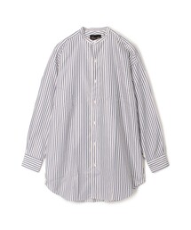 HAVERSACK | HAVERSACK ATTIRE シルク バンドカラーロングシャツ(シャツ/ブラウス)