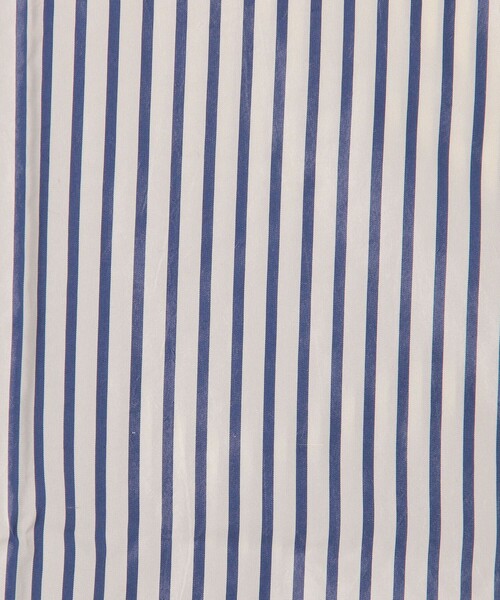 HAVERSACK（ハバーザック）の「HAVERSACK ATTIRE シルク バンドカラーロングシャツ（シャツ/ブラウス・メンズ・ブルー/ブルー系その他・L/M）」の11枚目の写真