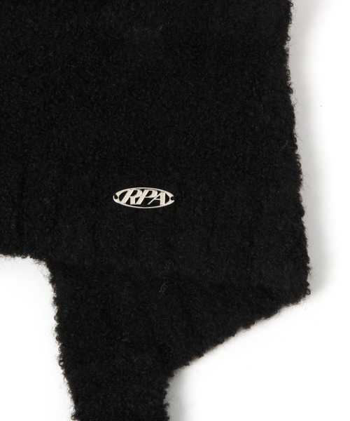 repipi armario（レピピ アルマリオ）の「クマミミワッチ（ニットキャップ/ビーニー・キッズ・ブラック系その他/ホワイト・FREE）」の8枚目の写真