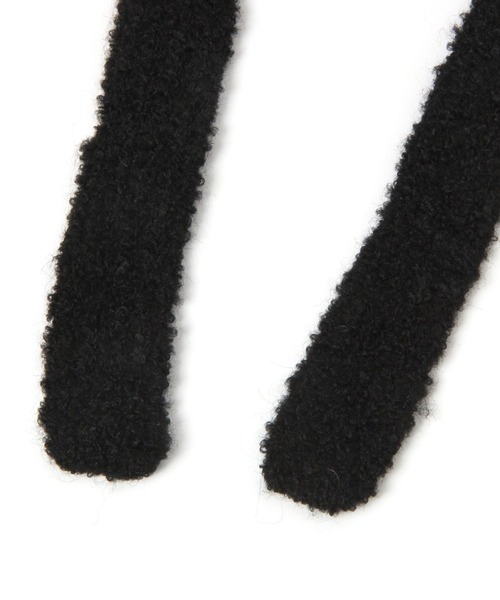 repipi armario（レピピ アルマリオ）の「クマミミワッチ（ニットキャップ/ビーニー・キッズ・ブラック系その他/ホワイト・FREE）」の11枚目の写真