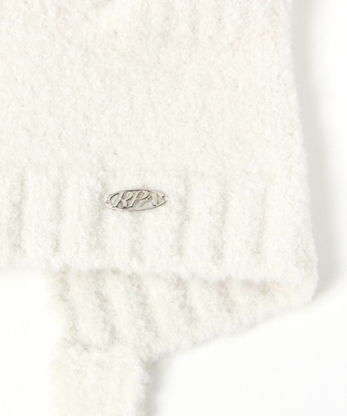 repipi armario（レピピ アルマリオ）の「クマミミワッチ（ニットキャップ/ビーニー・キッズ・ブラック系その他/ホワイト・FREE）」の14枚目の写真