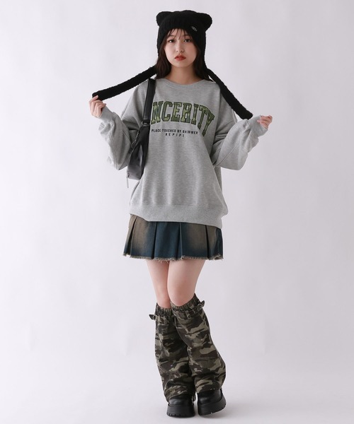 repipi armario（レピピ アルマリオ）の「クマミミワッチ（ニットキャップ/ビーニー・キッズ・ブラック系その他/ホワイト・FREE）」の20枚目の写真