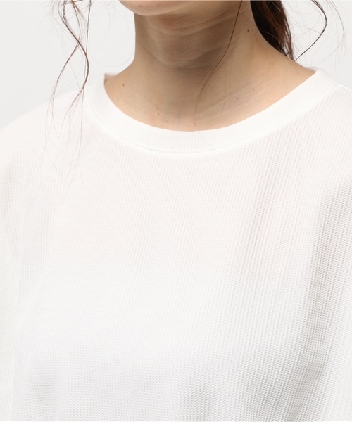 OUTLET（アウトレット）の「【Discoat Petit】タック入リショートP/O（Tシャツ/カットソー・レディース・ホワイト・MEDIUM/LARGE）」の8枚目の写真