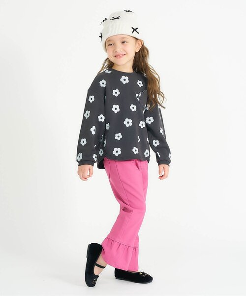 apres les cours（アプレレクール）の「リボンニット帽（ニットキャップ/ビーニー・キッズ・アイボリー・50/54/58）」の11枚目の写真