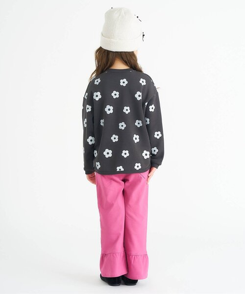 apres les cours（アプレレクール）の「リボンニット帽（ニットキャップ/ビーニー・キッズ・アイボリー・50/54/58）」の10枚目の写真