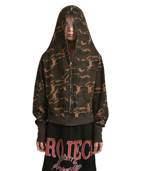 PROJECT GR（プロジェクトジーアール）の「ZYGON ZIP HOODIE