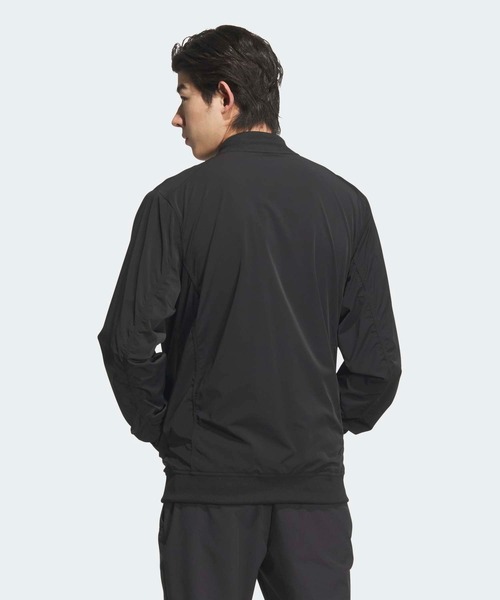 マルボン ゴルフ×アディダス 長袖 フルジップ ジャケット M ブラック セール】長袖 フルジップジャケット【adidas Golf/アディダスゴルフ