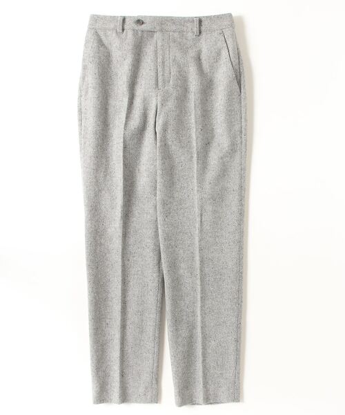 NEWYORKER（ニューヨーカー）の「ブロークンヘリンボーンツィード テーパードパンツ（その他パンツ・レディース・ライトグレー/ブラウン・9号/11号）」の3枚目の写真
