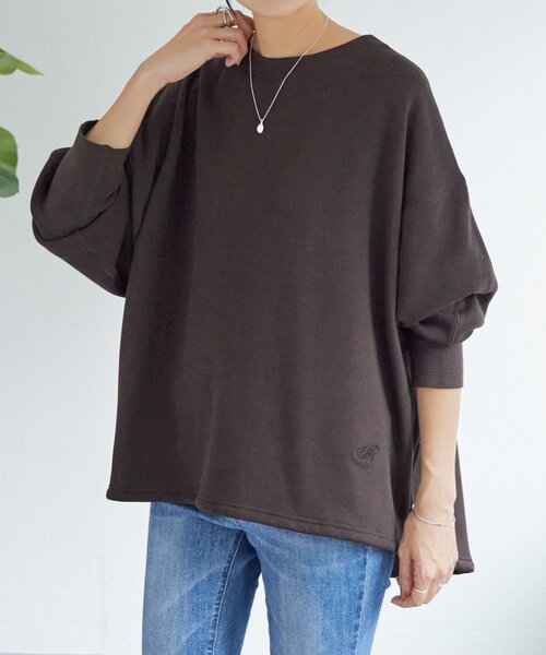 刺繍入り裏ボアトレーナー（Tシャツ/カットソー）｜BEARDSLEY