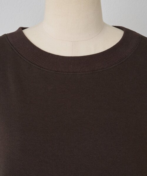 BEARDSLEY（ビアズリー）の「刺繍入り裏ボアトレーナー（Tシャツ/カットソー・レディース・ブラウン/ネイビー・FREE）」の17枚目の写真