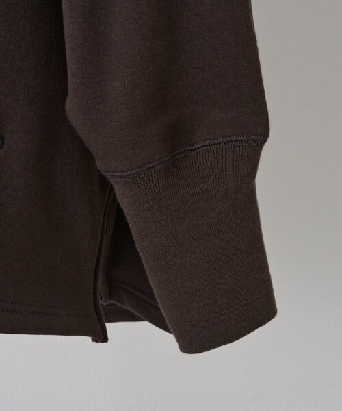 BEARDSLEY（ビアズリー）の「刺繍入り裏ボアトレーナー（Tシャツ/カットソー・レディース・ブラウン/ネイビー・FREE）」の16枚目の写真