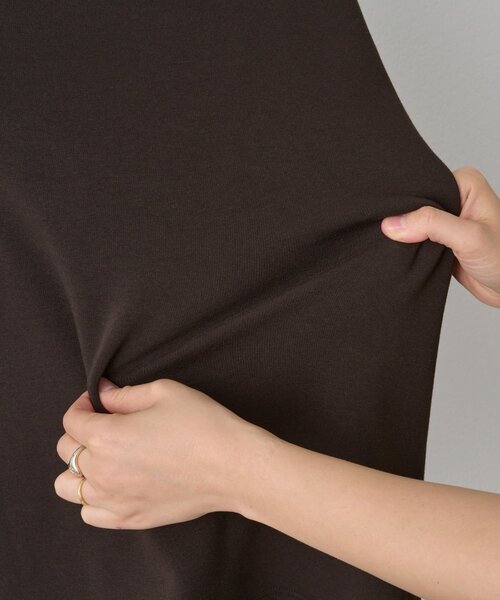 BEARDSLEY（ビアズリー）の「刺繍入り裏ボアトレーナー（Tシャツ/カットソー・レディース・ブラウン/ネイビー・FREE）」の11枚目の写真