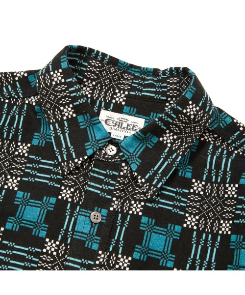 CALEE PRINT NEL L/S SH Lサイズ PRINT NEL L/S SH（シャツ/ブラウス）｜CALEE（キャリー）の