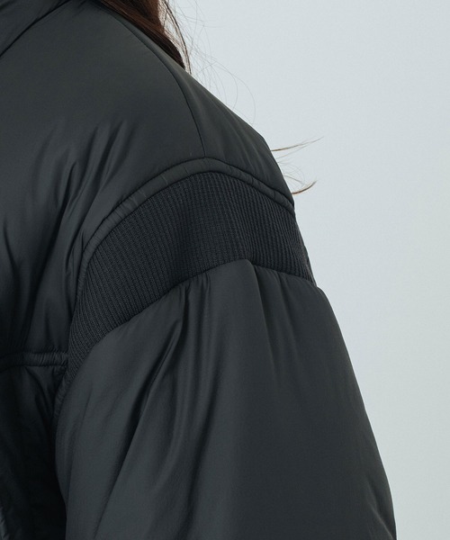 ROSE BUD(ローズバッド)の「STAND COLLAR PADDED JACKET(その他アウター・レディース・ブラック/ベージュ/ブルー・S/M)」の10枚目の写真