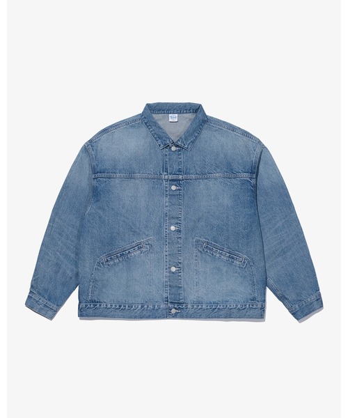 セール】DAMAGED DENIM JACKET（デニムジャケット）｜KEBOZ（ケボズ