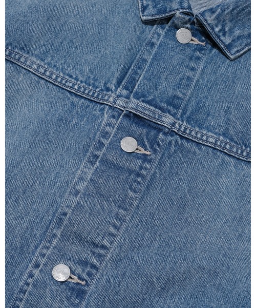 KEBOZ（ケボズ）の「DAMAGED DENIM JACKET（デニムジャケット・メンズ・ブラック/ブルー・M/L/XL）」の12枚目の写真