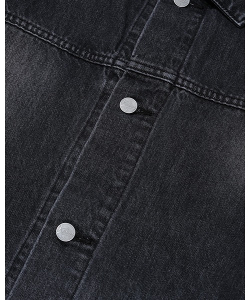 KEBOZ（ケボズ）の「DAMAGED DENIM JACKET（デニムジャケット・メンズ・ブラック/ブルー・M/L/XL）」の16枚目の写真