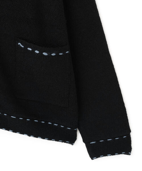 DANKE SCHON(ダンケシェーン)の「【WEB&DEPOT限定】DankeSchon/ダンケシェーン/ST KNIT JACKET(その他アウター・メンズ・ブラック/ベージュ/チャコールグレー・XL/M/L)」の9枚目の写真
