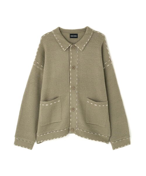 DANKE SCHON(ダンケシェーン)の「【WEB&DEPOT限定】DankeSchon/ダンケシェーン/ST KNIT JACKET(その他アウター・メンズ・ブラック/ベージュ/チャコールグレー・XL/M/L)」の14枚目の写真