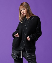 【WEB&DEPOT限定】DankeSchon/ダンケシェーン/ST KNIT JACKET