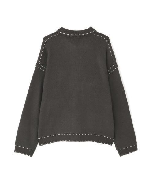 DANKE SCHON(ダンケシェーン)の「【WEB&DEPOT限定】DankeSchon/ダンケシェーン/ST KNIT JACKET(その他アウター・メンズ・ブラック/ベージュ/チャコールグレー・XL/M/L)」の6枚目の写真