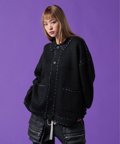 セール】【WEB&DEPOT限定】DankeSchon/ダンケシェーン/ST KNIT JACKET