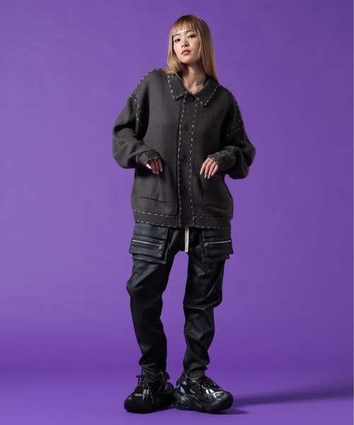 セール】【WEB&DEPOT限定】DankeSchon/ダンケシェーン/ST KNIT JACKET