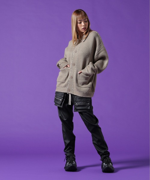 DANKE SCHON(ダンケシェーン)の「【WEB&DEPOT限定】DankeSchon/ダンケシェーン/ST KNIT JACKET(その他アウター・メンズ・ブラック/ベージュ/チャコールグレー・XL/M/L)」の20枚目の写真