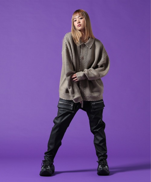 DANKE SCHON(ダンケシェーン)の「【WEB&DEPOT限定】DankeSchon/ダンケシェーン/ST KNIT JACKET(その他アウター・メンズ・ブラック/ベージュ/チャコールグレー・XL/M/L)」の18枚目の写真