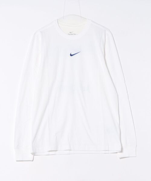 NIKE(ナイキ)の「《NIKEアパレル》AS M NK TEE LS STARTING 5(Tシャツ/カットソー・メンズ・ブラック/ホワイト・S/M/L/2XL/XL)」の1枚目の写真