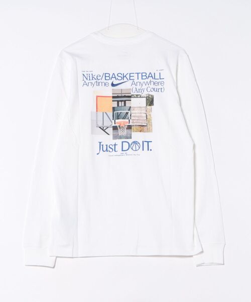 NIKE(ナイキ)の「《NIKEアパレル》AS M NK TEE LS STARTING 5(Tシャツ/カットソー・メンズ・ブラック/ホワイト・S/M/L/2XL/XL)」の3枚目の写真