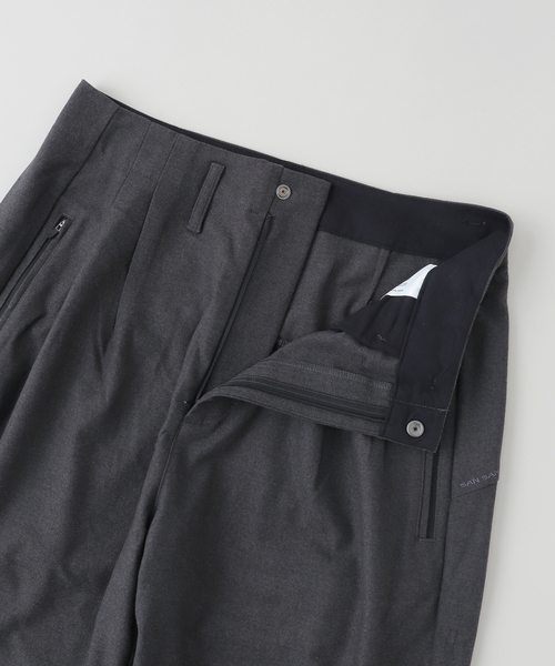 SAN SAN GEAR / サンサンギア WIDE PANTS（スラックス）｜SAN SAN GEAR