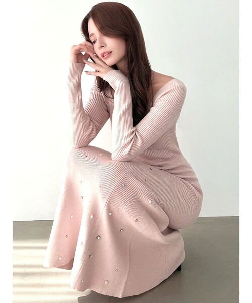 セール】ヘムルミナスマーメイドニットワンピース（ワンピース