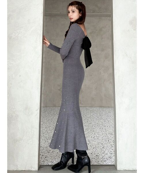 セール】ヘムルミナスマーメイドニットワンピース（ワンピース