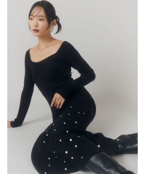 ヘムルミナスマーメイドニットワンピース（ワンピース）｜RESEXXY