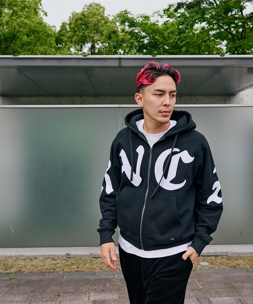 RVCA メンズ WORLD WIDE ZIP HD パーカー 【2025年秋冬モデル】/ルーカ