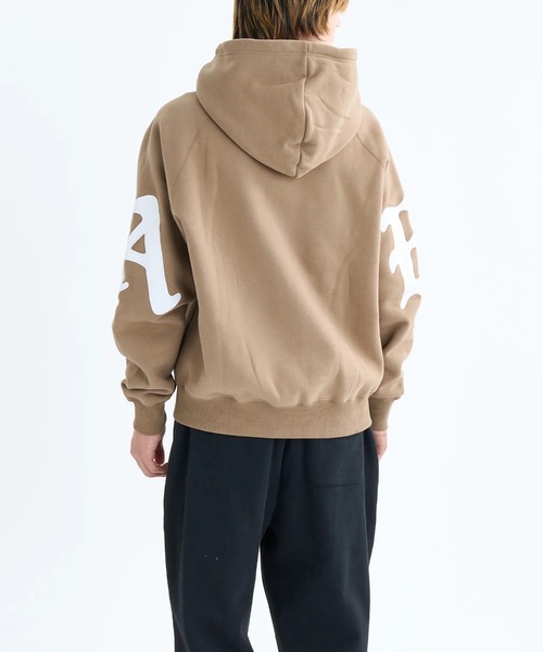 RVCA（ルーカ）の「RVCA メンズ WORLD WIDE ZIP HD パーカー 【2025年秋冬モデル】/ルーカジップアップパーカー・フーディー（パーカー・メンズ・グリーン系その他/ベージュ/ブラック/オフホワイト・X-LARGE/SMALL/LARGE/MEDIUM）」の21枚目の写真