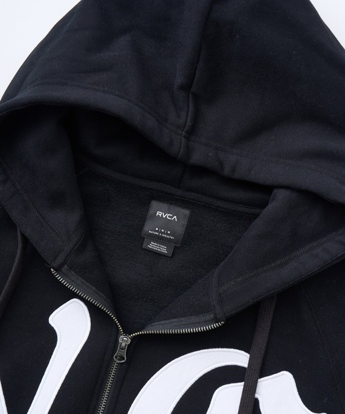 RVCA（ルーカ）の「RVCA メンズ WORLD WIDE ZIP HD パーカー 【2025年秋冬モデル】/ルーカジップアップパーカー・フーディー（パーカー・メンズ・グリーン系その他/ベージュ/ブラック/オフホワイト・X-LARGE/SMALL/LARGE/MEDIUM）」の18枚目の写真
