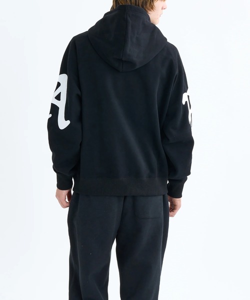 RVCA（ルーカ）の「RVCA メンズ WORLD WIDE ZIP HD パーカー 【2025年秋冬モデル】/ルーカジップアップパーカー・フーディー（パーカー・メンズ・グリーン系その他/ベージュ/ブラック/オフホワイト・X-LARGE/SMALL/LARGE/MEDIUM）」の20枚目の写真