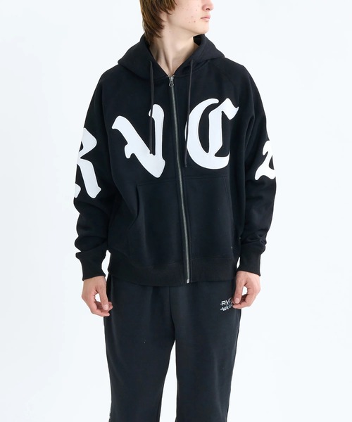 RVCA（ルーカ）の「RVCA メンズ WORLD WIDE ZIP HD パーカー 【2025年秋冬モデル】/ルーカジップアップパーカー・フーディー（パーカー・メンズ・グリーン系その他/ベージュ/ブラック/オフホワイト・X-LARGE/SMALL/LARGE/MEDIUM）」の19枚目の写真