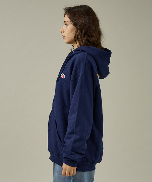 FRUIT OF THE LOOM(フルーツオブザルーム)の「【FRUIT OF THE LOOM】PRINTZIP HOODIE2/ユニセックス【WEB限定】(パーカー・メンズ・ネイビー/グレー/ブラック・M/L/XL)」の14枚目の写真