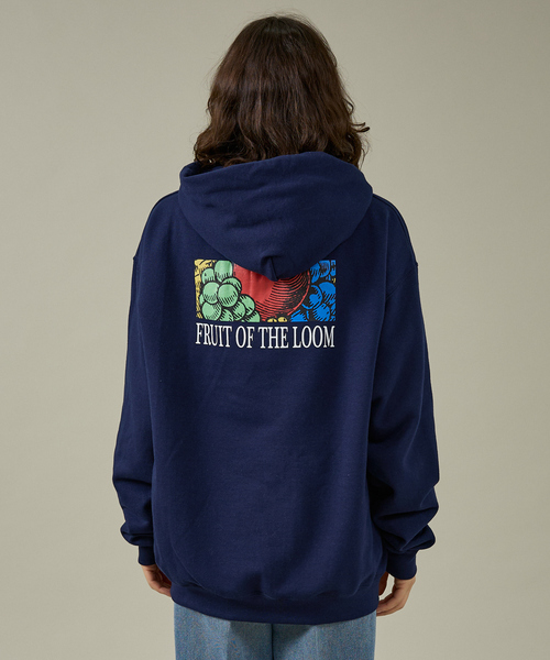 FRUIT OF THE LOOM(フルーツオブザルーム)の「【FRUIT OF THE LOOM】PRINTZIP HOODIE2/ユニセックス【WEB限定】(パーカー・メンズ・ネイビー/グレー/ブラック・M/L/XL)」の13枚目の写真